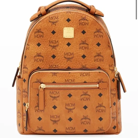 MCM Stark 32 Visetos Coated Canvas Backpack MCM  main image 4